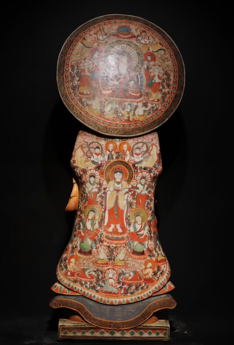 A Exquisite Marble Buddha statue Ornament - 9