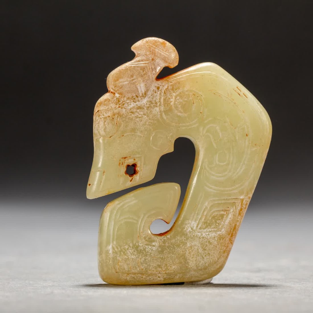 A piece of ancient jade jade (1 of 7)