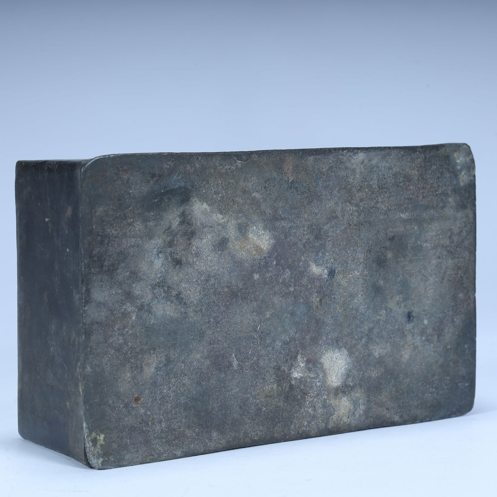 A Qing Dynasty tin study multi-compartment box - 9