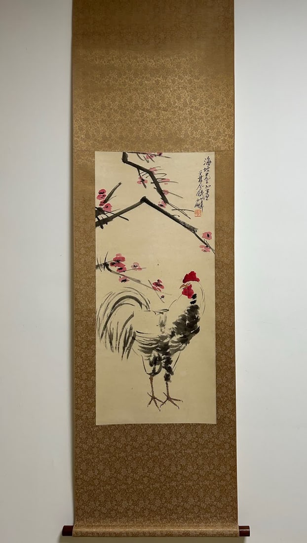 A picture of Lin Fengmian's rooster (1 of 8)