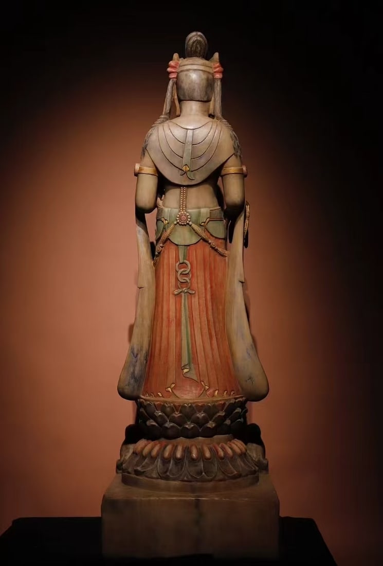 A Exquisite Marble Statue of Avalokitesvara Ornament - 9