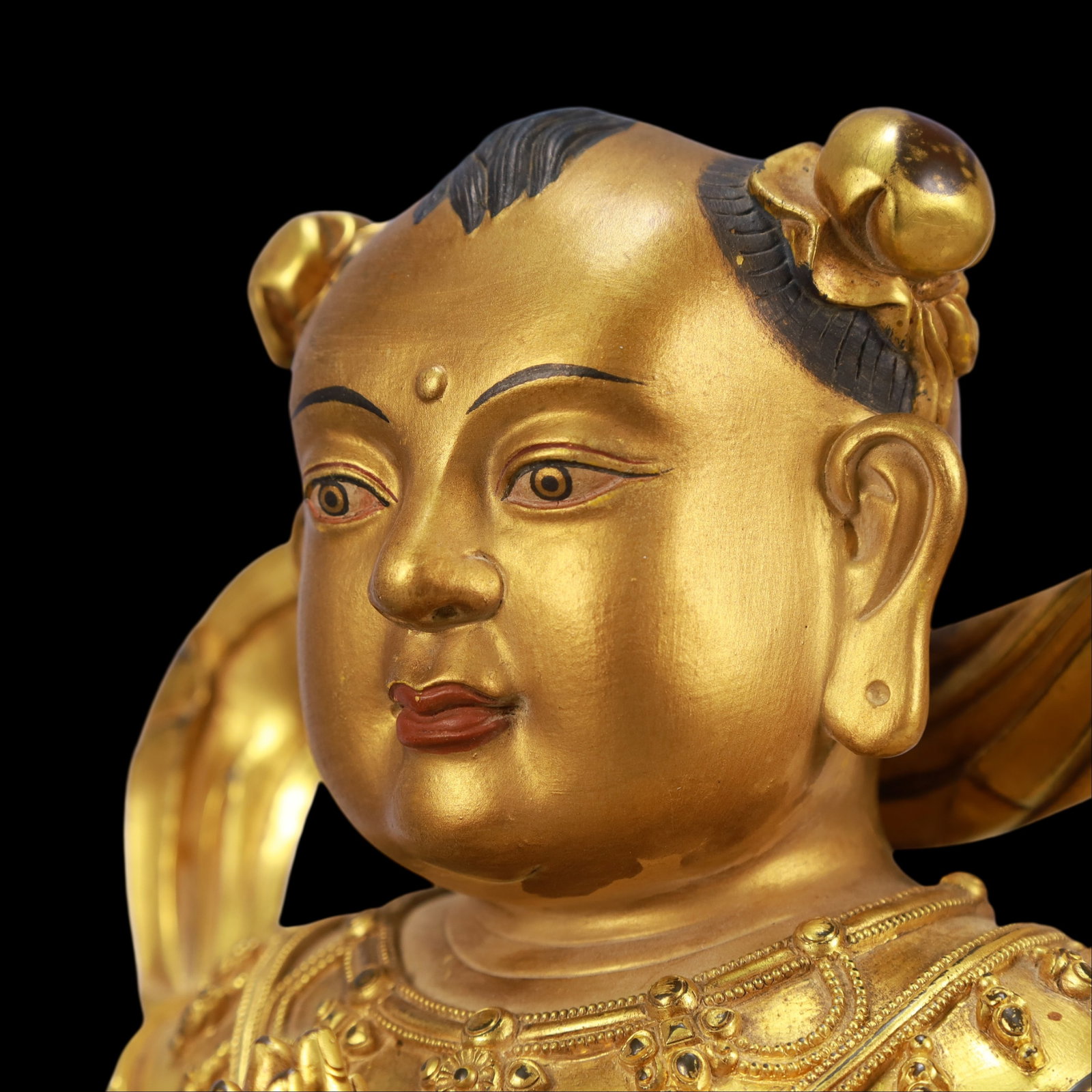 A Exquisite A pair of Gilt Bronze Figures - 20