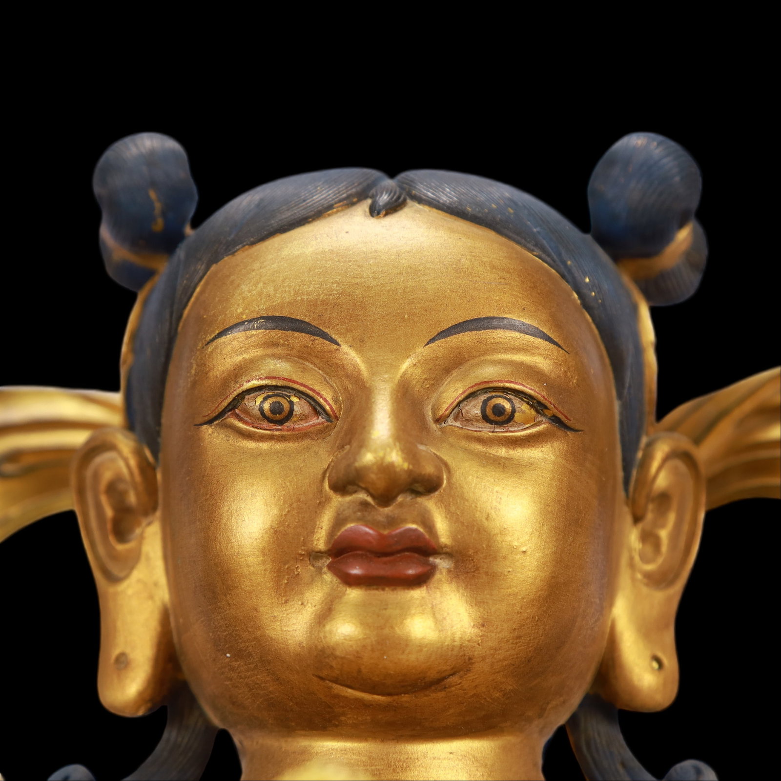 A Exquisite A pair of Gilt Bronze Figures - 4