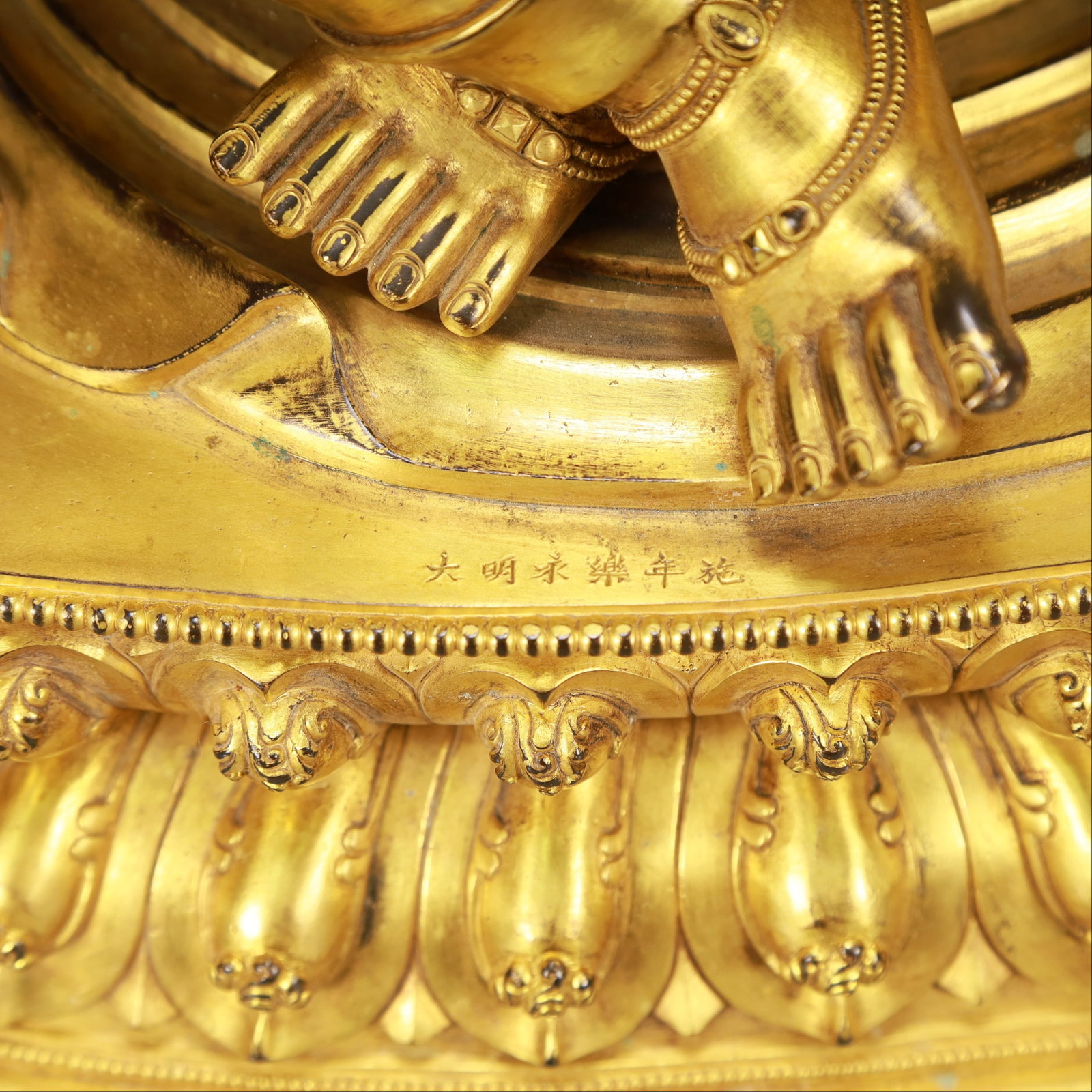 A Exquisite A pair of Gilt Bronze Figures - 6