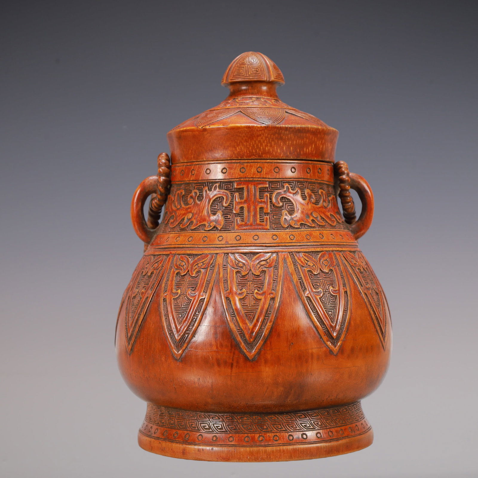 A Exquisite Bamboo Double-Ears Ewer (1 of 8)