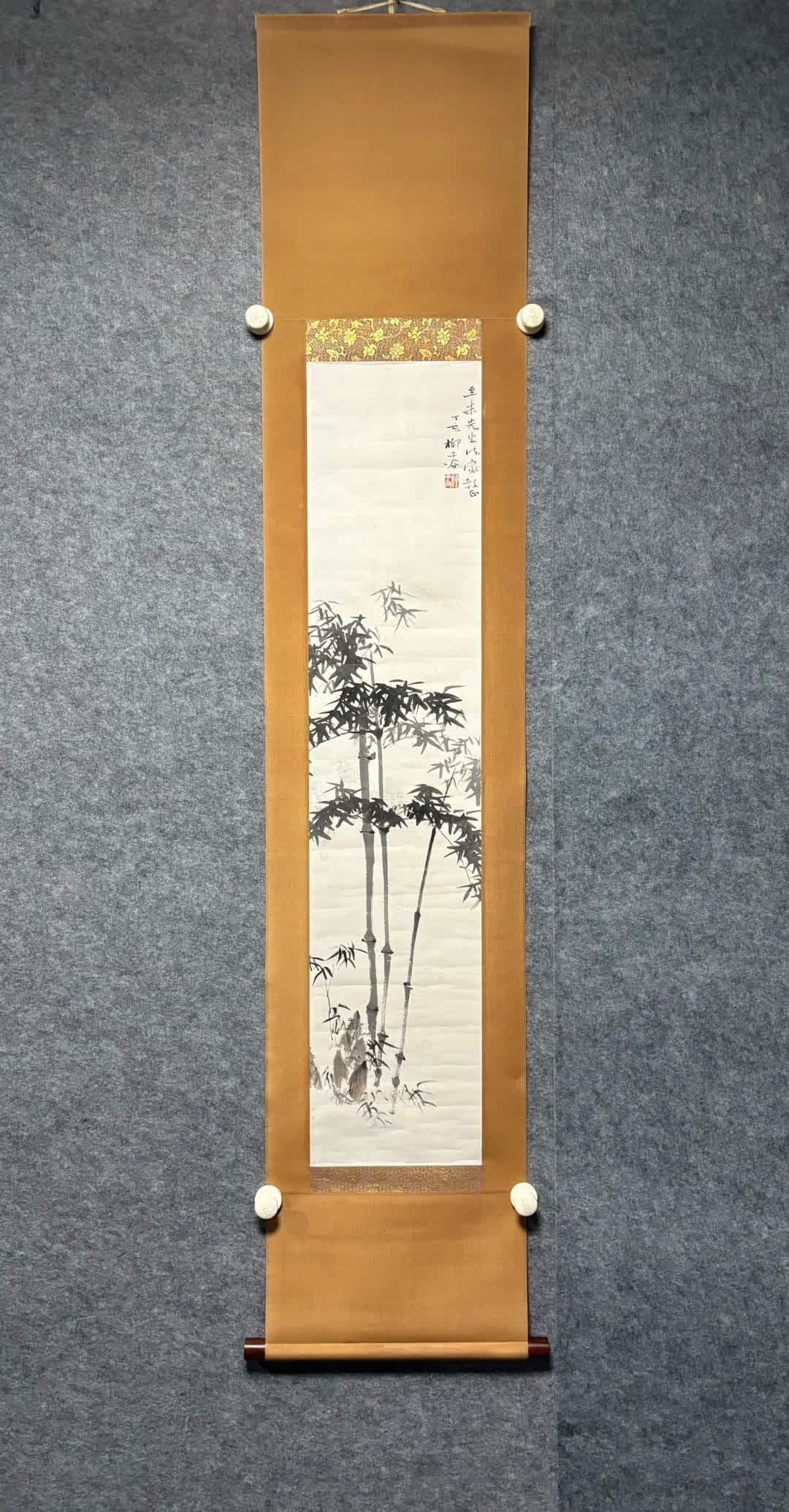 A bamboo and stone picture of Liuzi Valley (1 of 9)