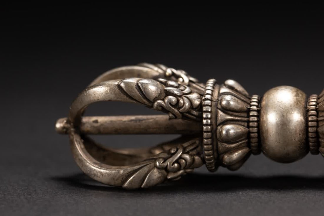 A Qing Dynasty silver magic vessel - 2