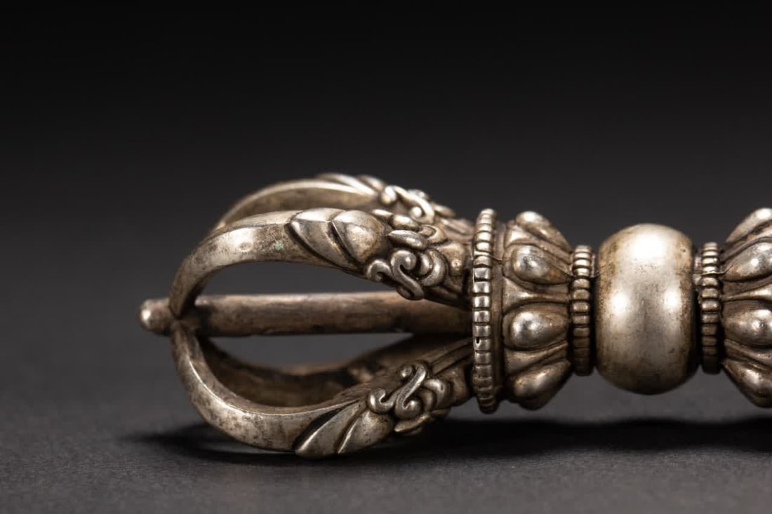A Qing Dynasty silver magic vessel - 7