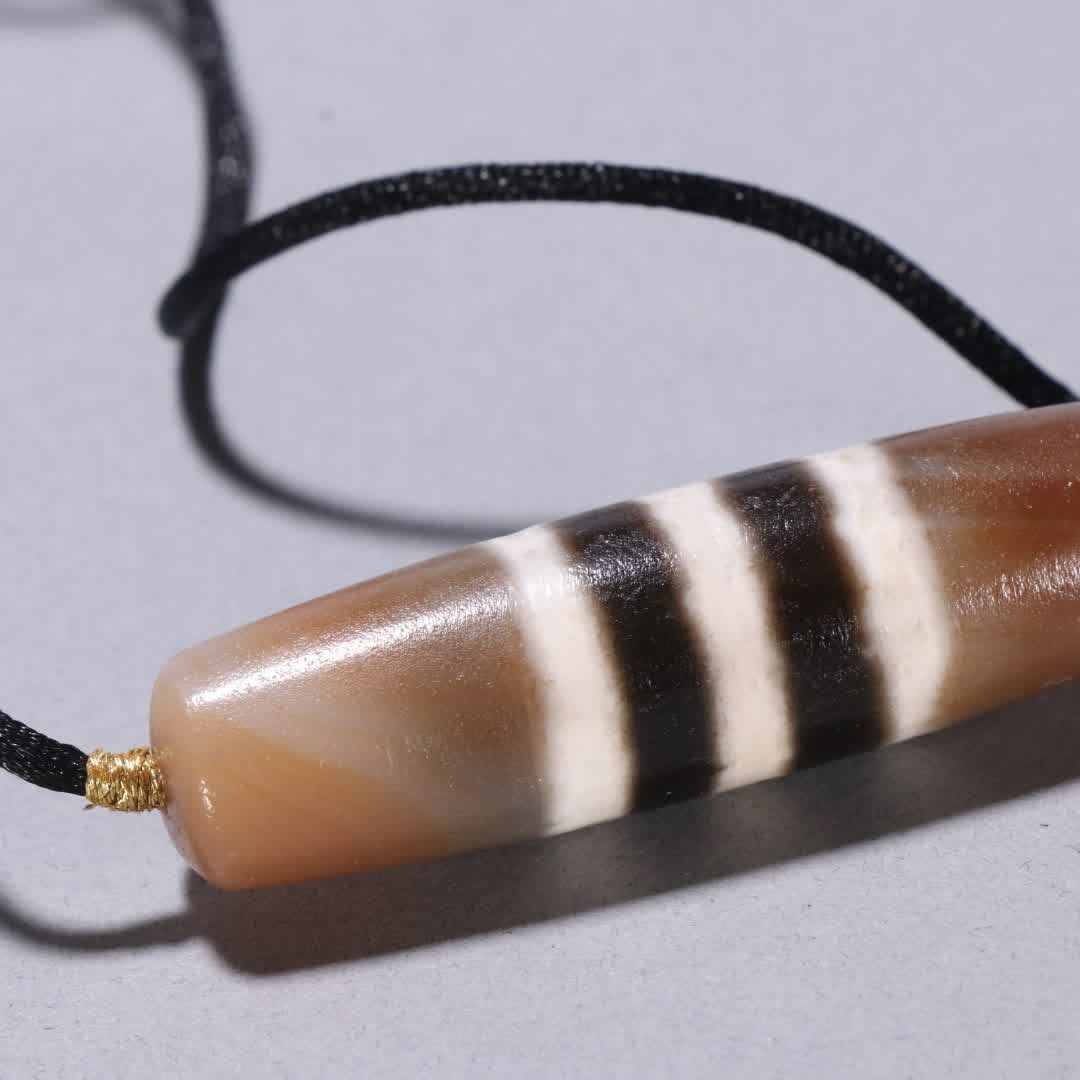 A five-threaded bead pendant - 4