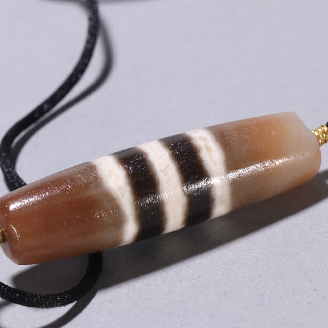 A five-threaded bead pendant - 7