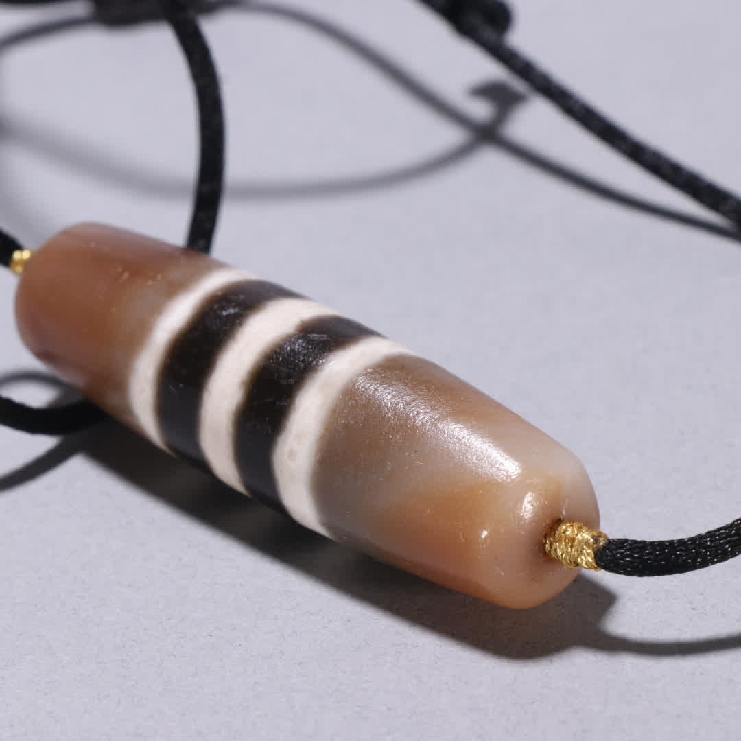 A five-threaded bead pendant - 8