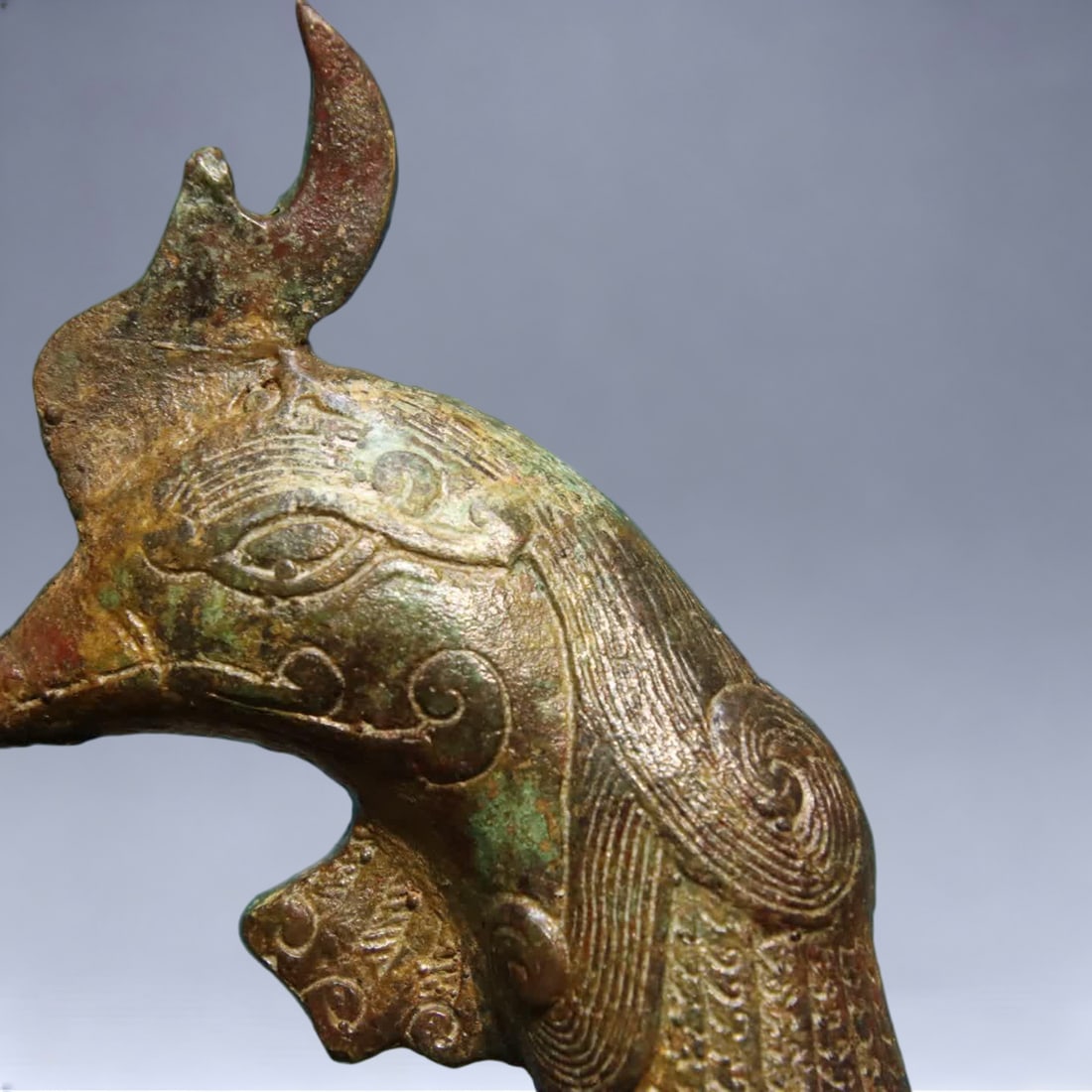 A bronze phoenix cup - 5