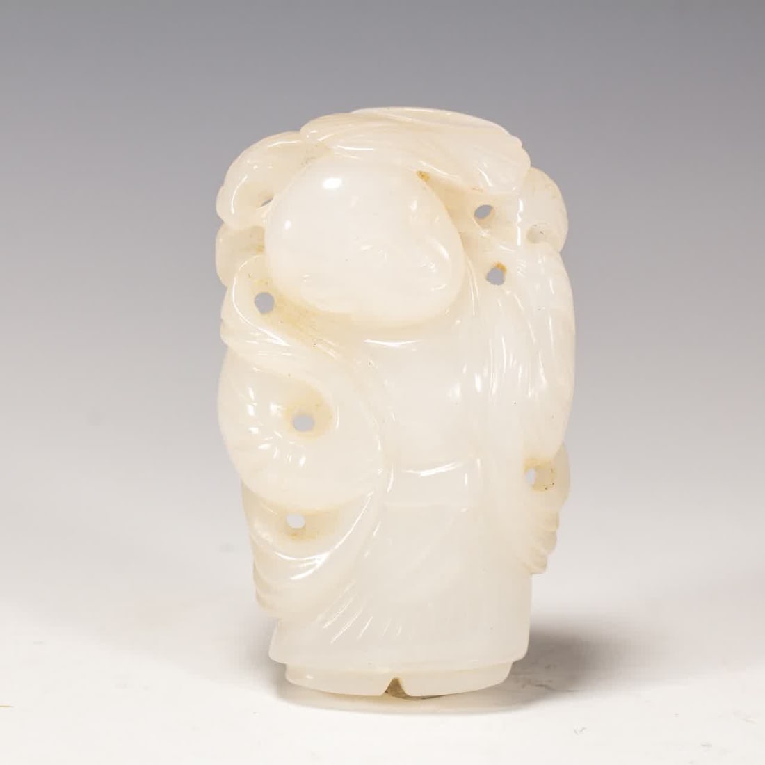 A Qing Dynasty Hetian jade boy (1 of 7)