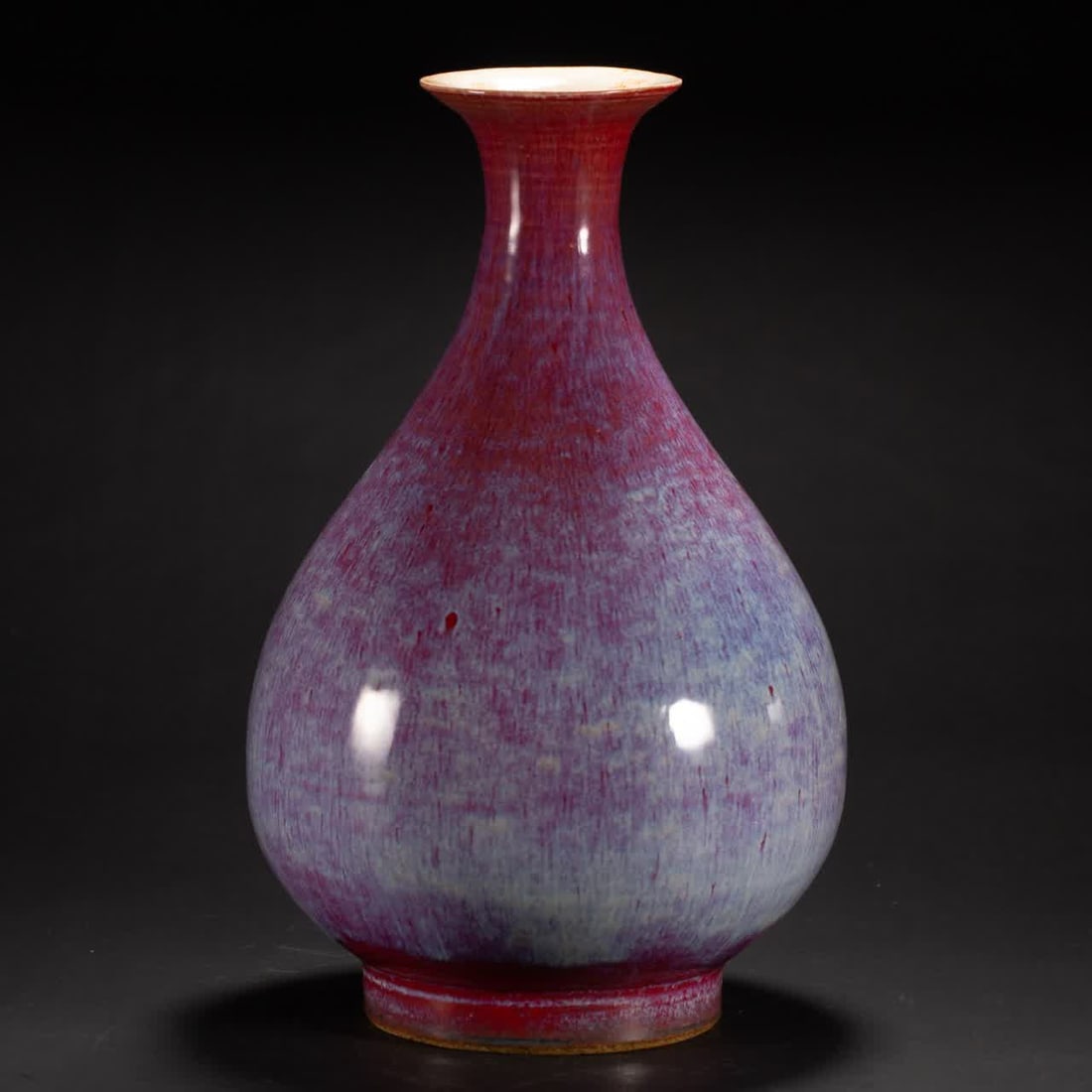 A Song kiln glazed potbelly bottle (1 of 9)