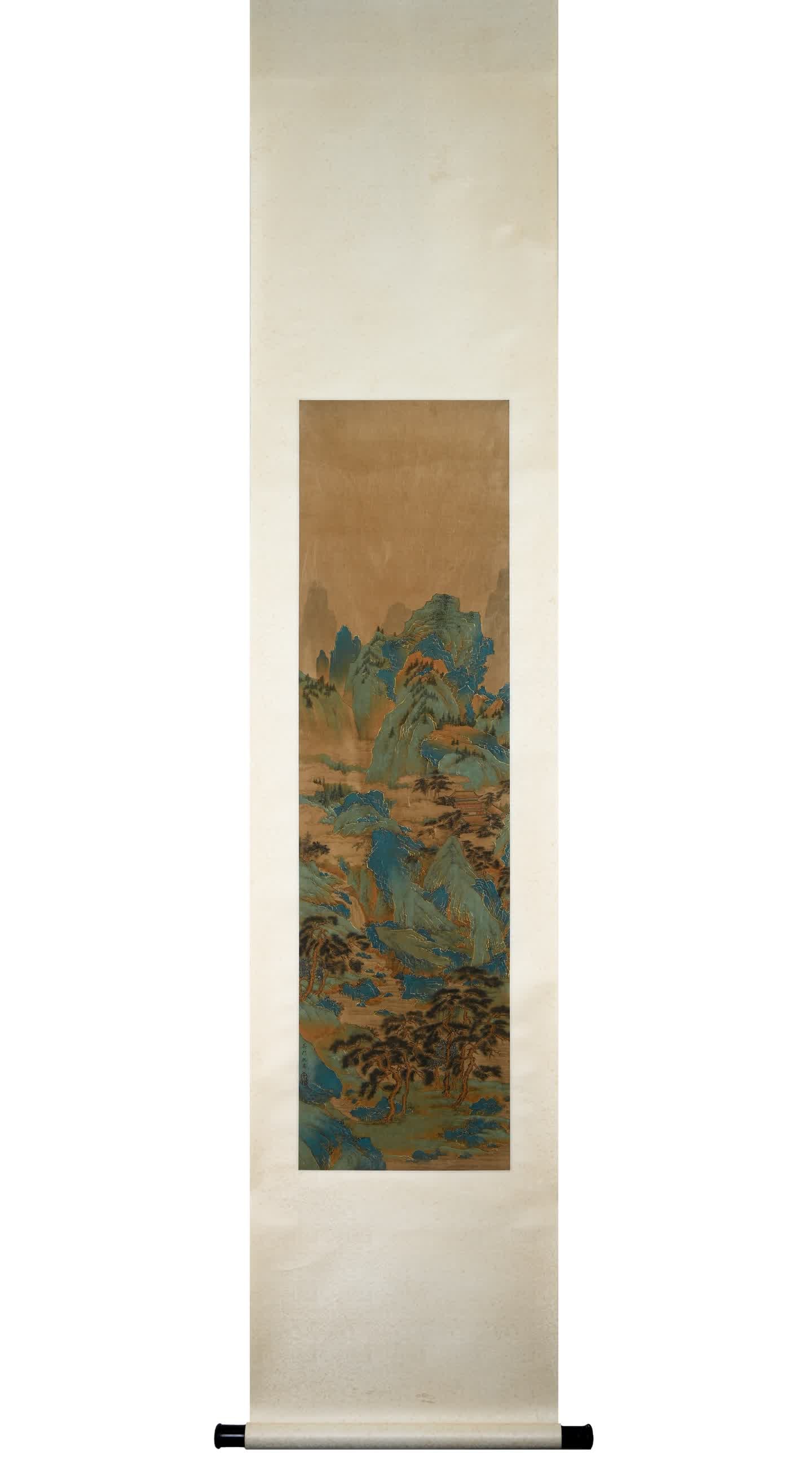 A landscape map of Qiu Ying (1 of 10)