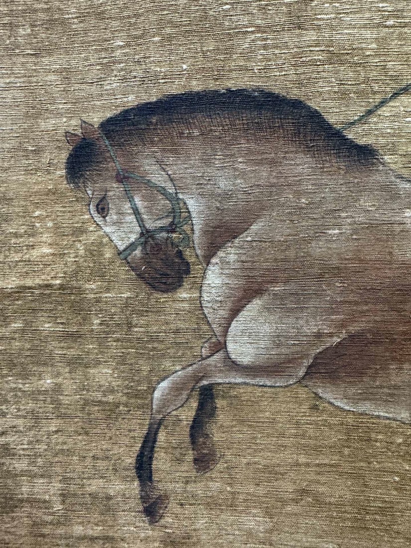 A picture of Jin Tingbiao's man and horse - 2