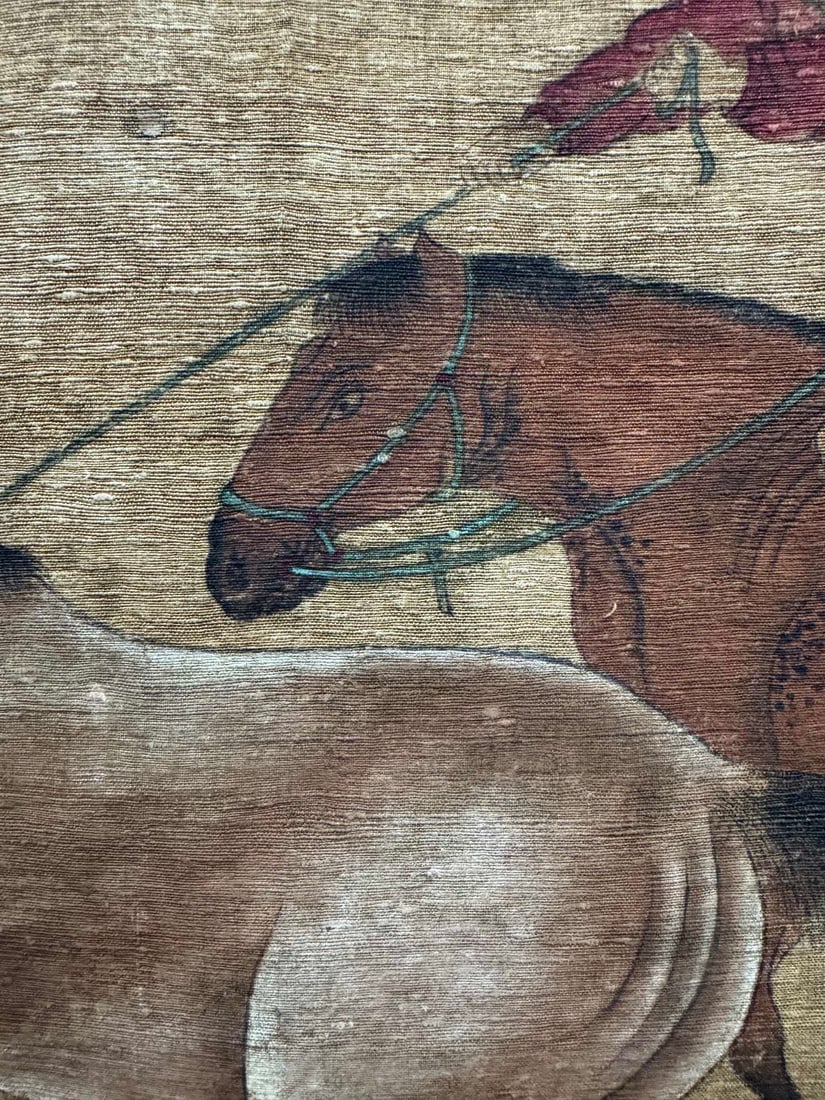 A picture of Jin Tingbiao's man and horse - 5