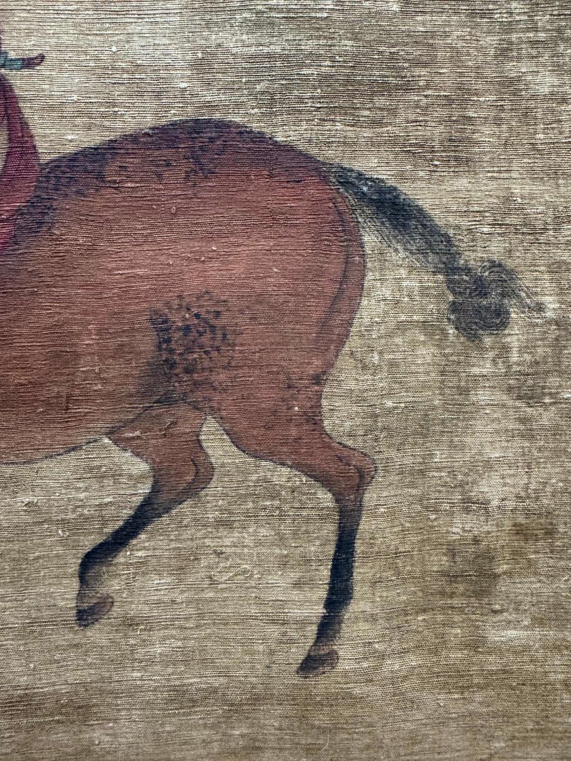 A picture of Jin Tingbiao's man and horse - 7