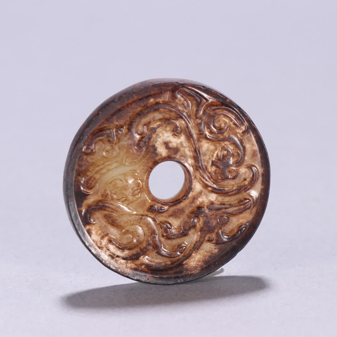 An ancient jade dragon pattern - 5