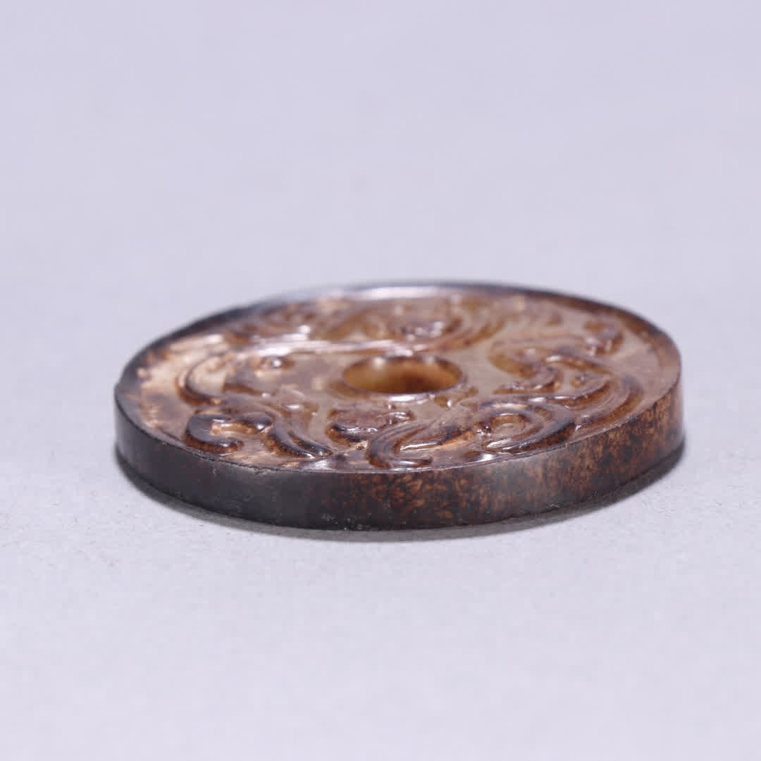 An ancient jade dragon pattern - 8