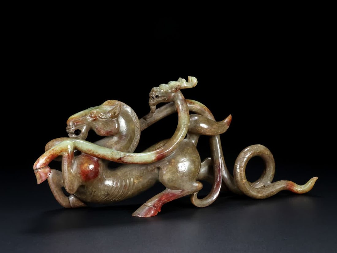 A Han Dynasty jade horse ornament - 5