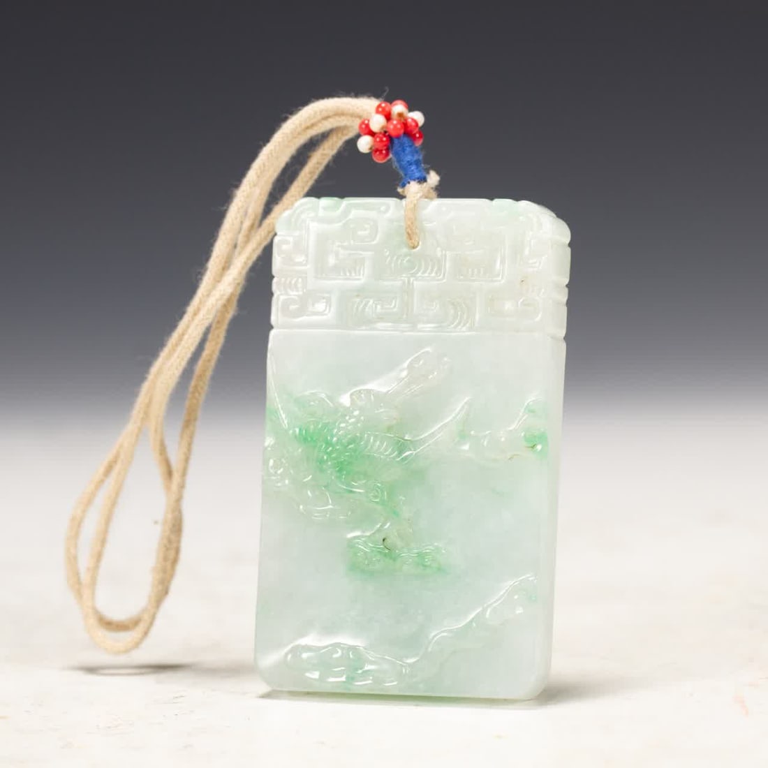 A Qing Dynasty jade brand (1 of 8)