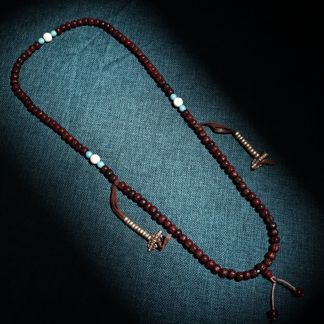 A Qing Dynasty Tibetan Vajra Bodhi Buddha bead (1 of 11)