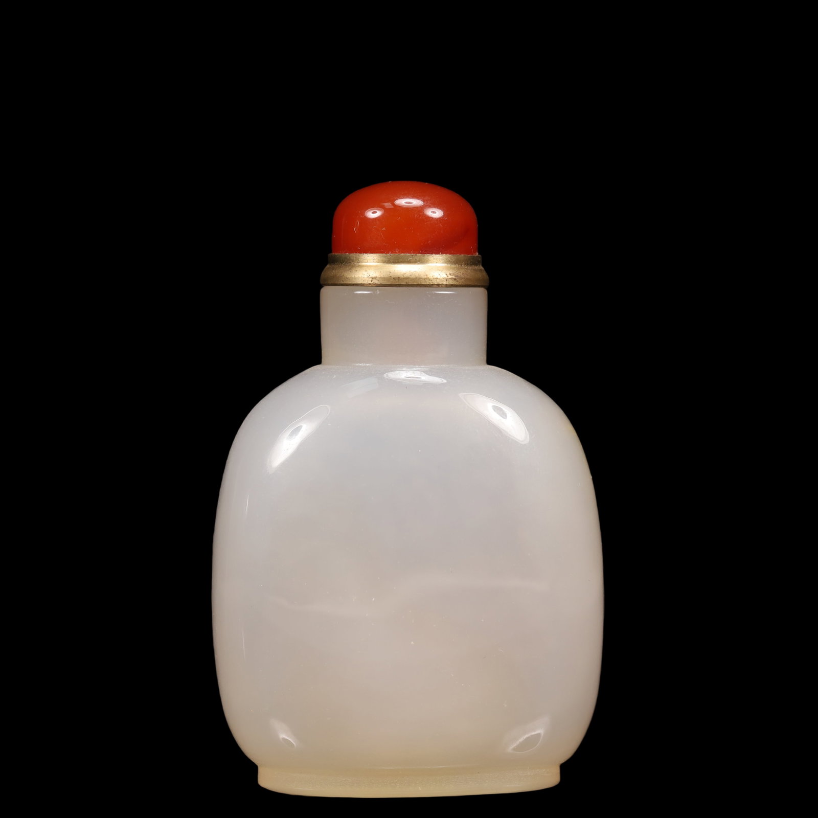 An Exquisite Agate Horse Pattern Snuff Bottle - 5