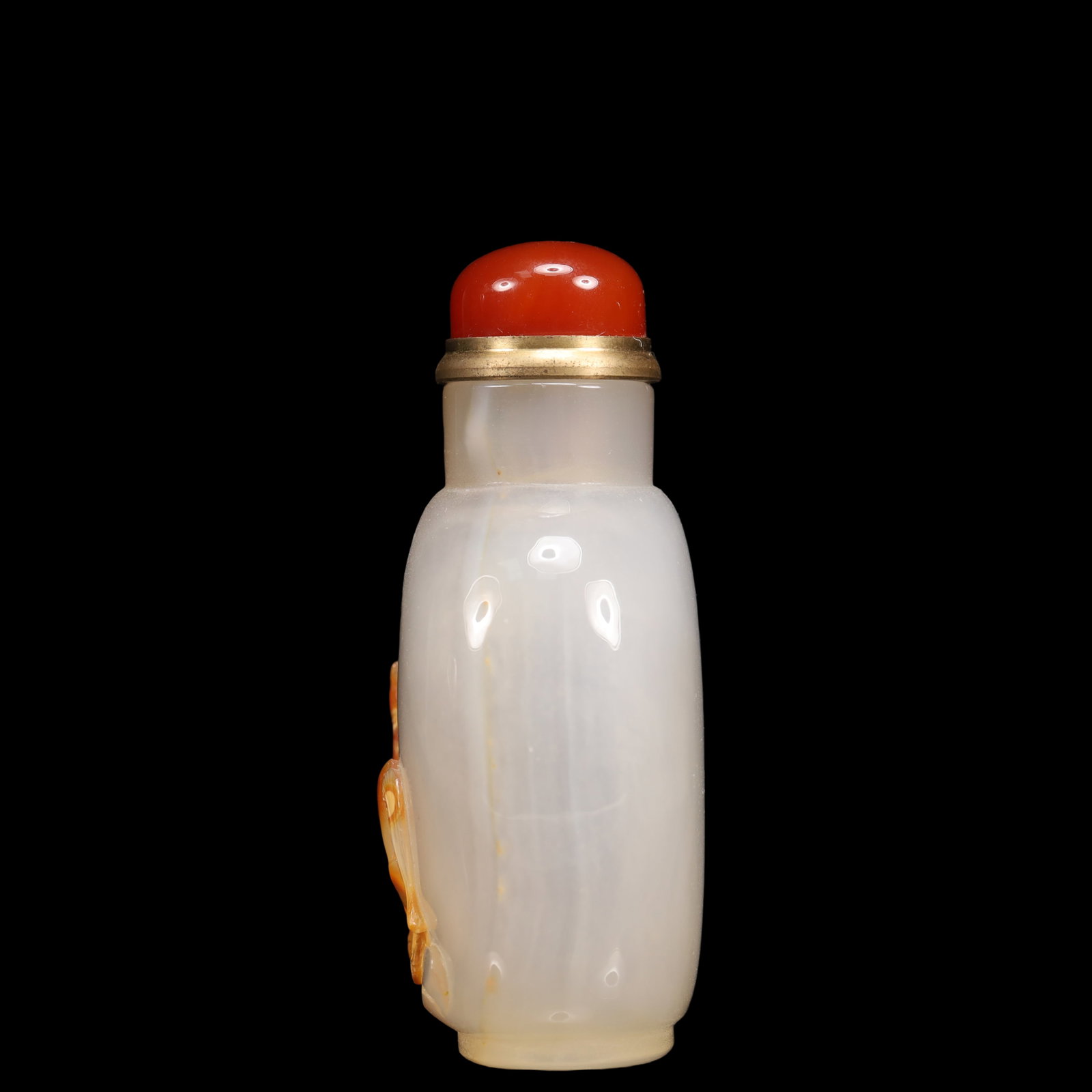 An Exquisite Agate Horse Pattern Snuff Bottle - 6