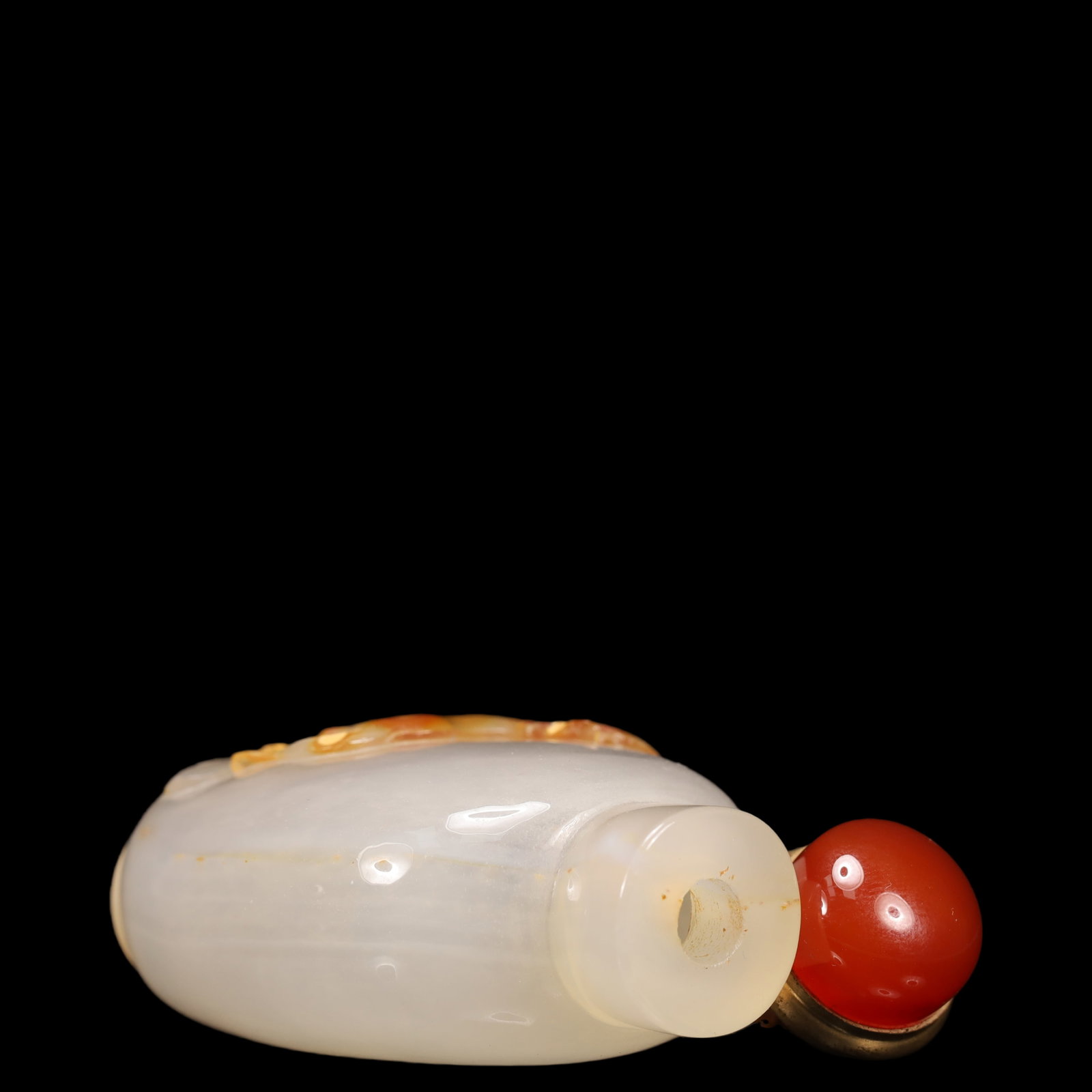 An Exquisite Agate Horse Pattern Snuff Bottle - 8