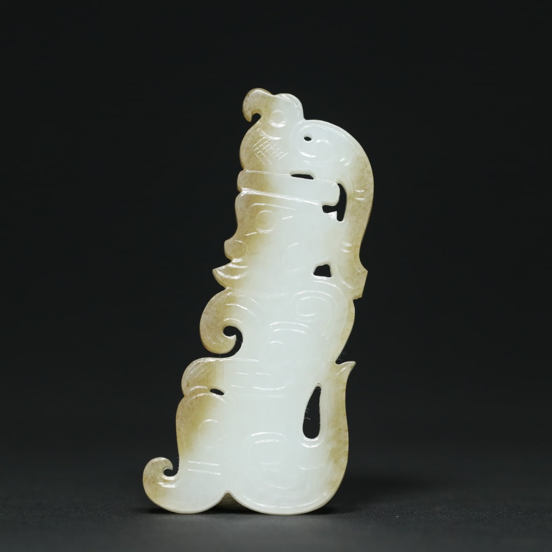 An Exquisite White Jade Figure Pendant: An Exquisite White Jade Figure Pendant W.Zhou , China Size:7.5cmx3.4cmx0.6cm Weight:28.9g (The Dimensions Of All Batches Are Manually Measured.If You Need More Detailed Information, Please Contact Our