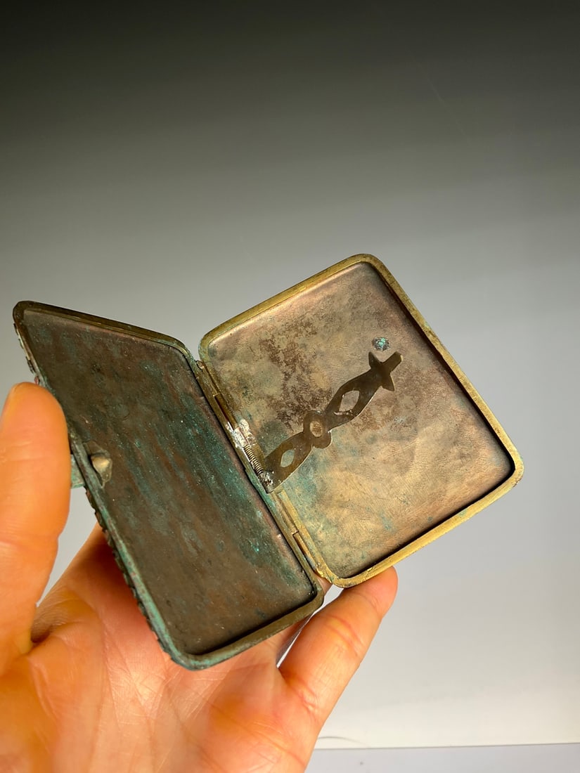 An Exquisite Cloisonne Dragon Pattern Box - 3