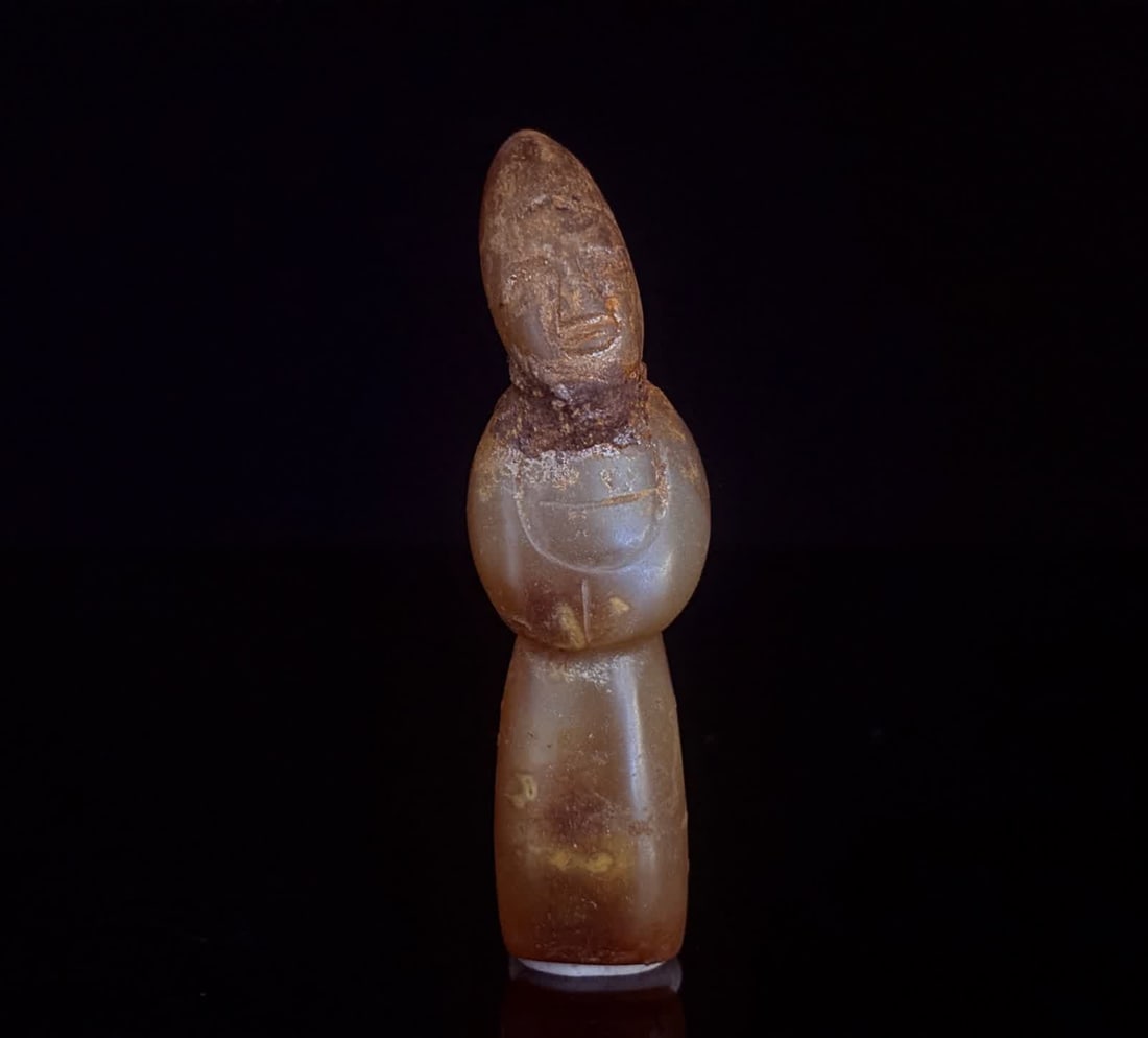 One Han Dynasty agate man (1 of 9)