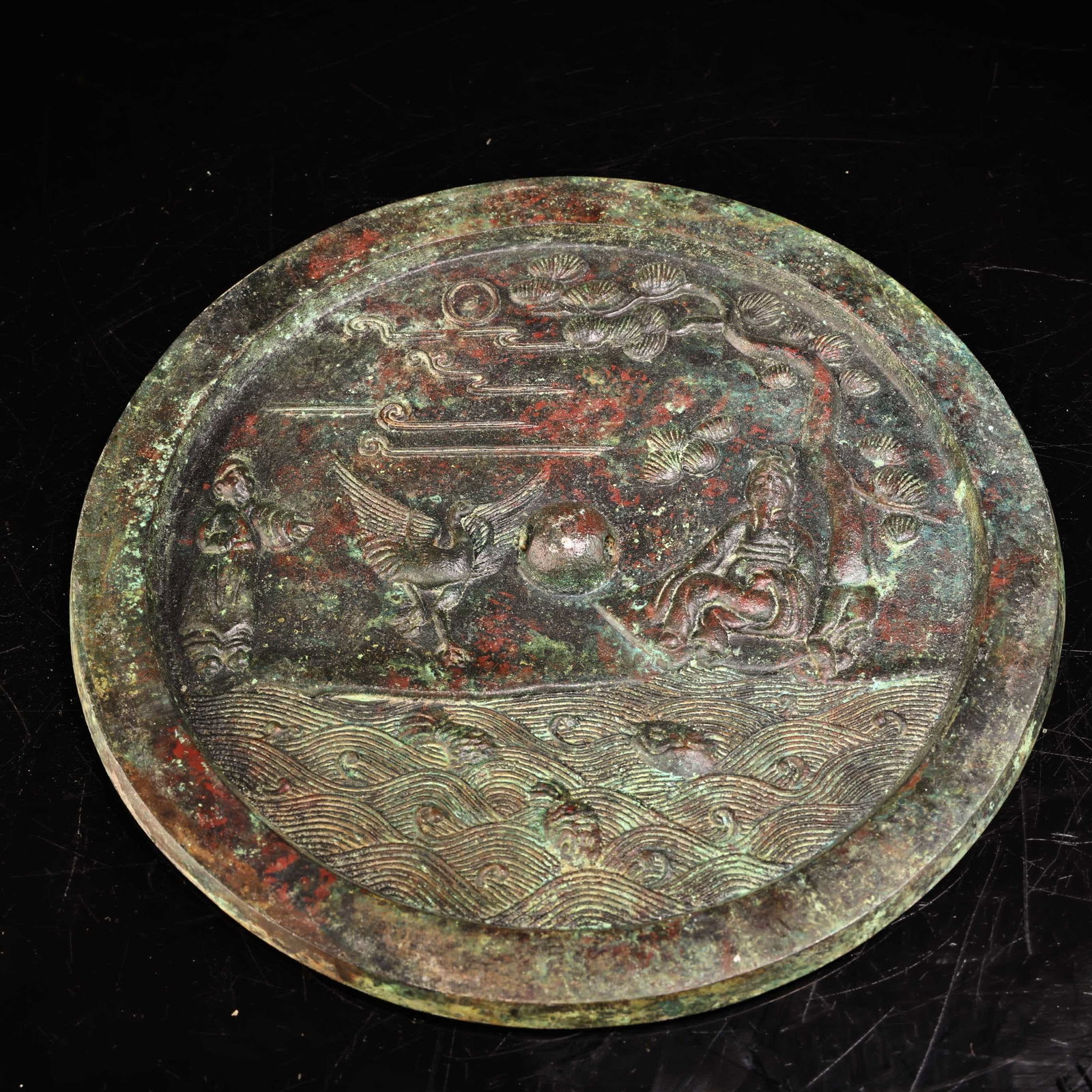 A bronze mirror of the Song Dynasty (1 of 9)