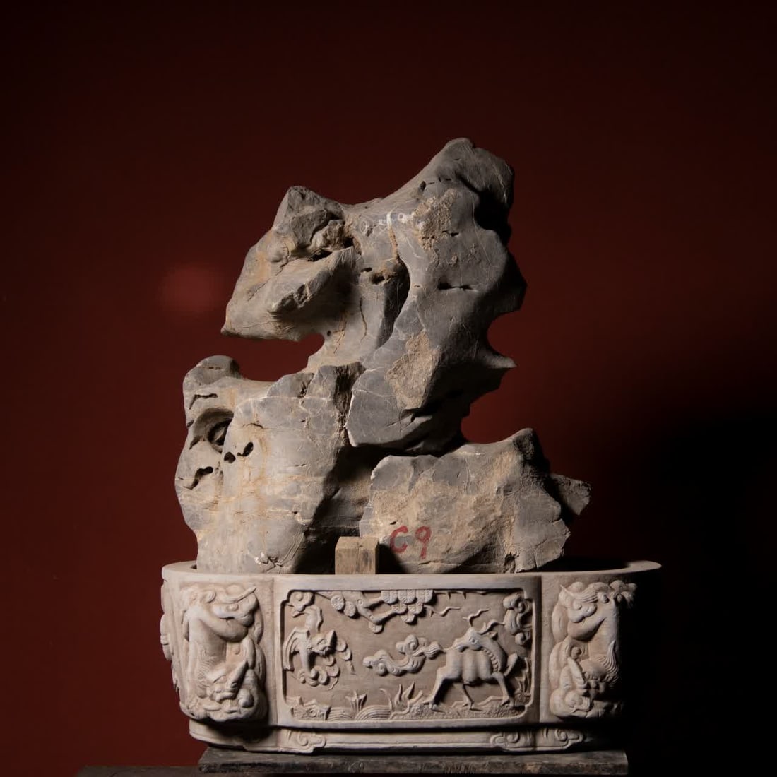 A Qing Dynasty Taihu Lake stone bonsai (1 of 7)