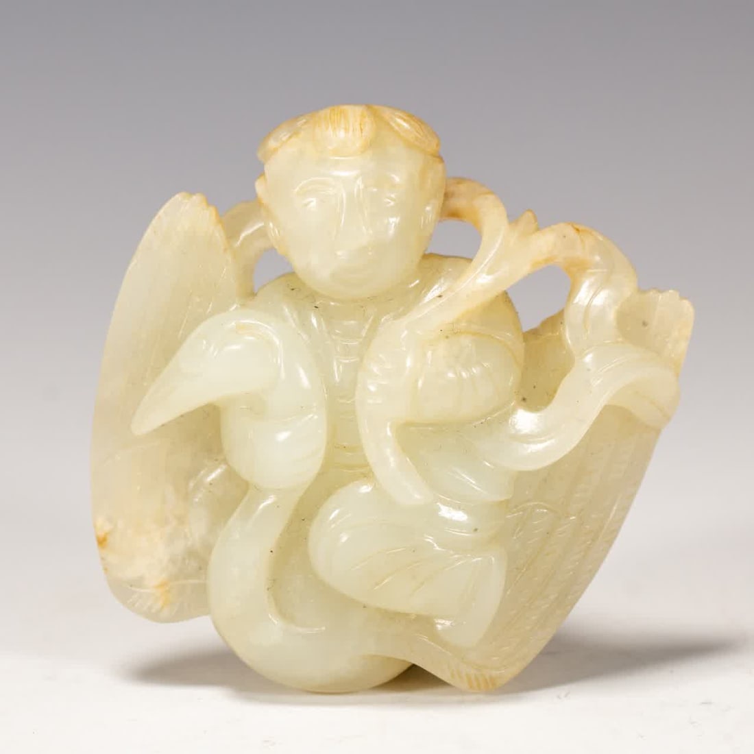A Qing Dynasty Hetian jade boy (1 of 9)