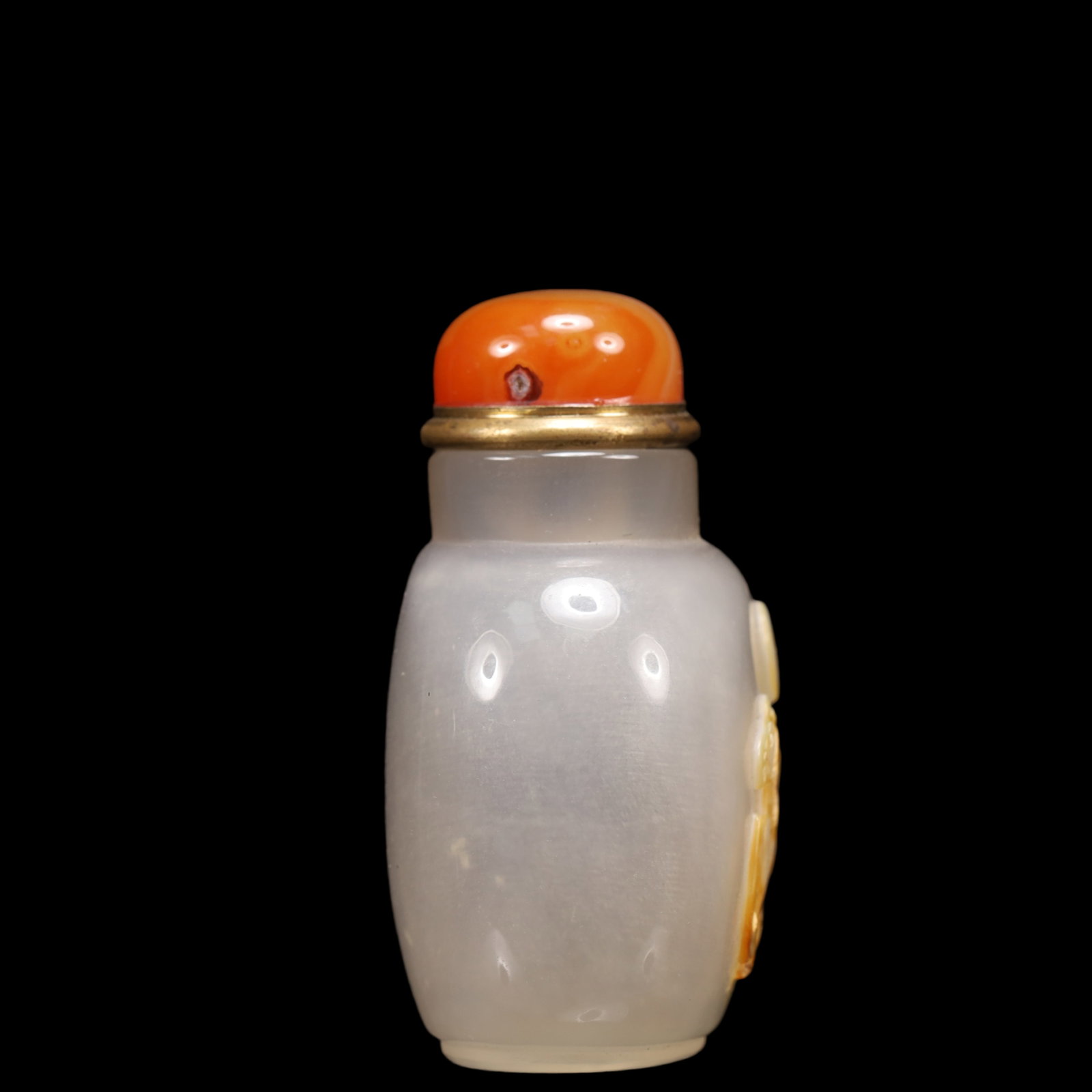 An Exquisite Agate Horse Pattern Snuff Bottle - 4