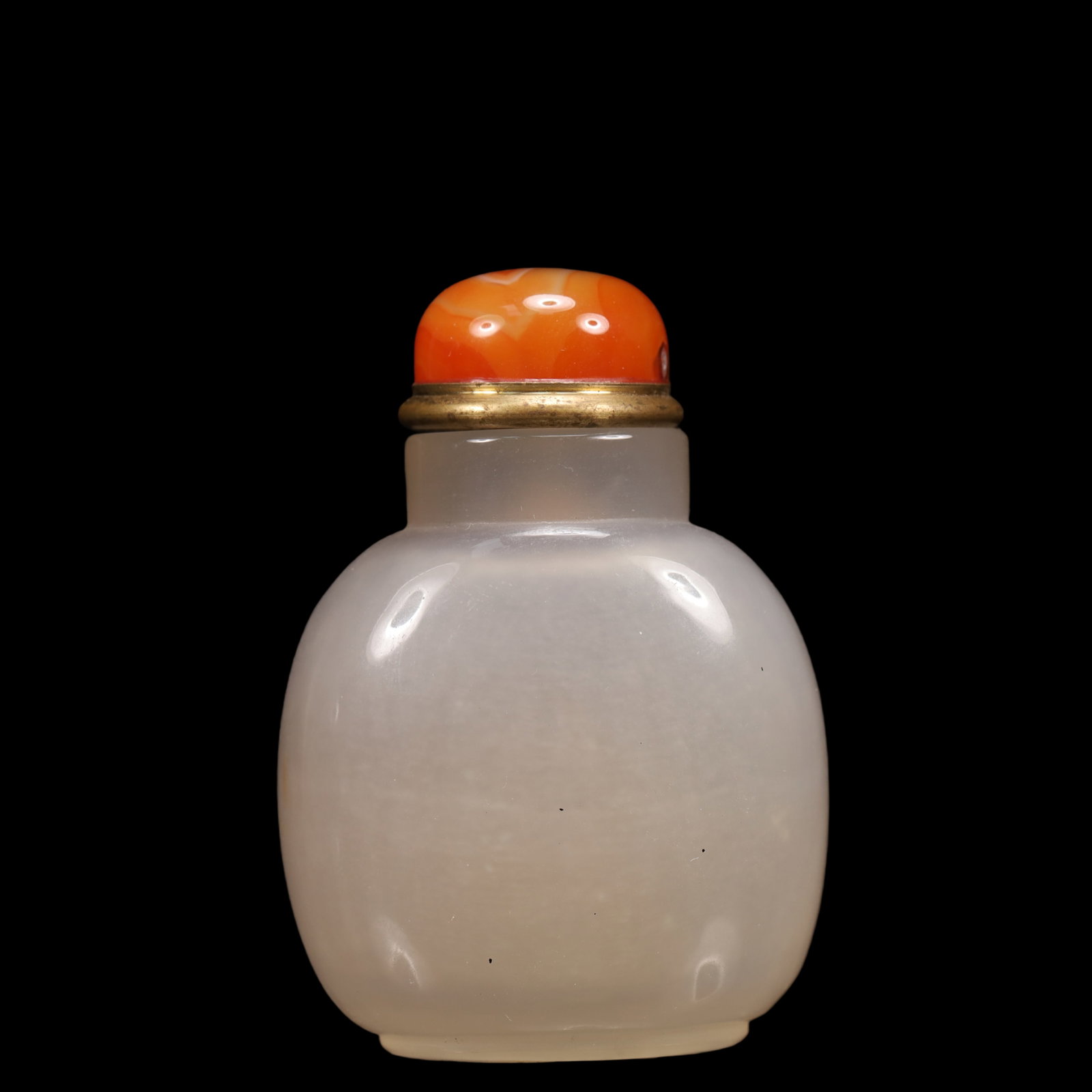 An Exquisite Agate Horse Pattern Snuff Bottle - 5