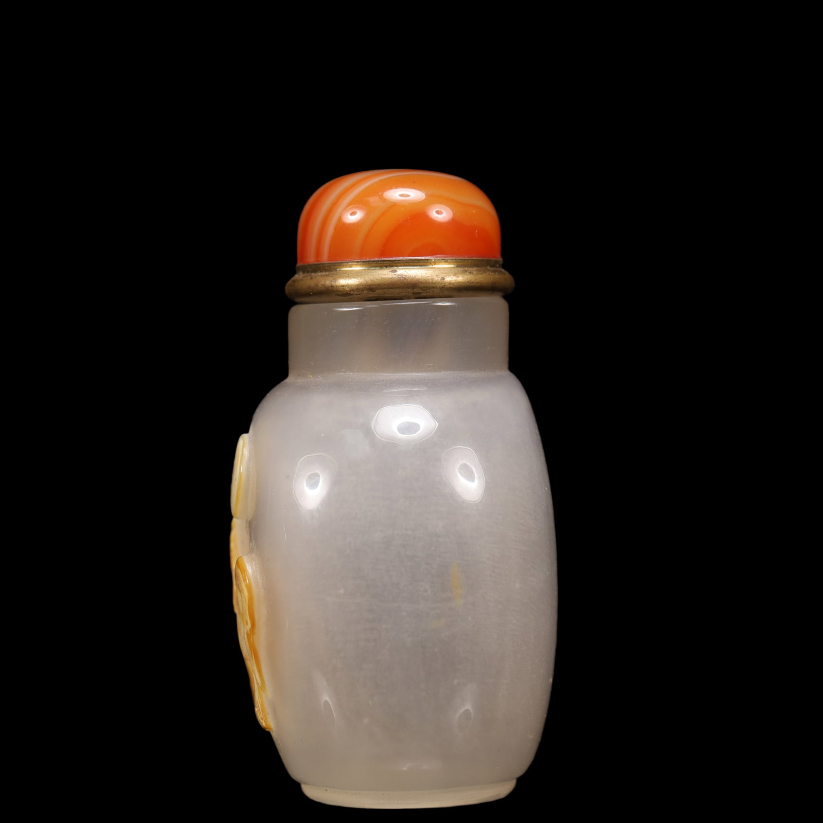 An Exquisite Agate Horse Pattern Snuff Bottle - 6