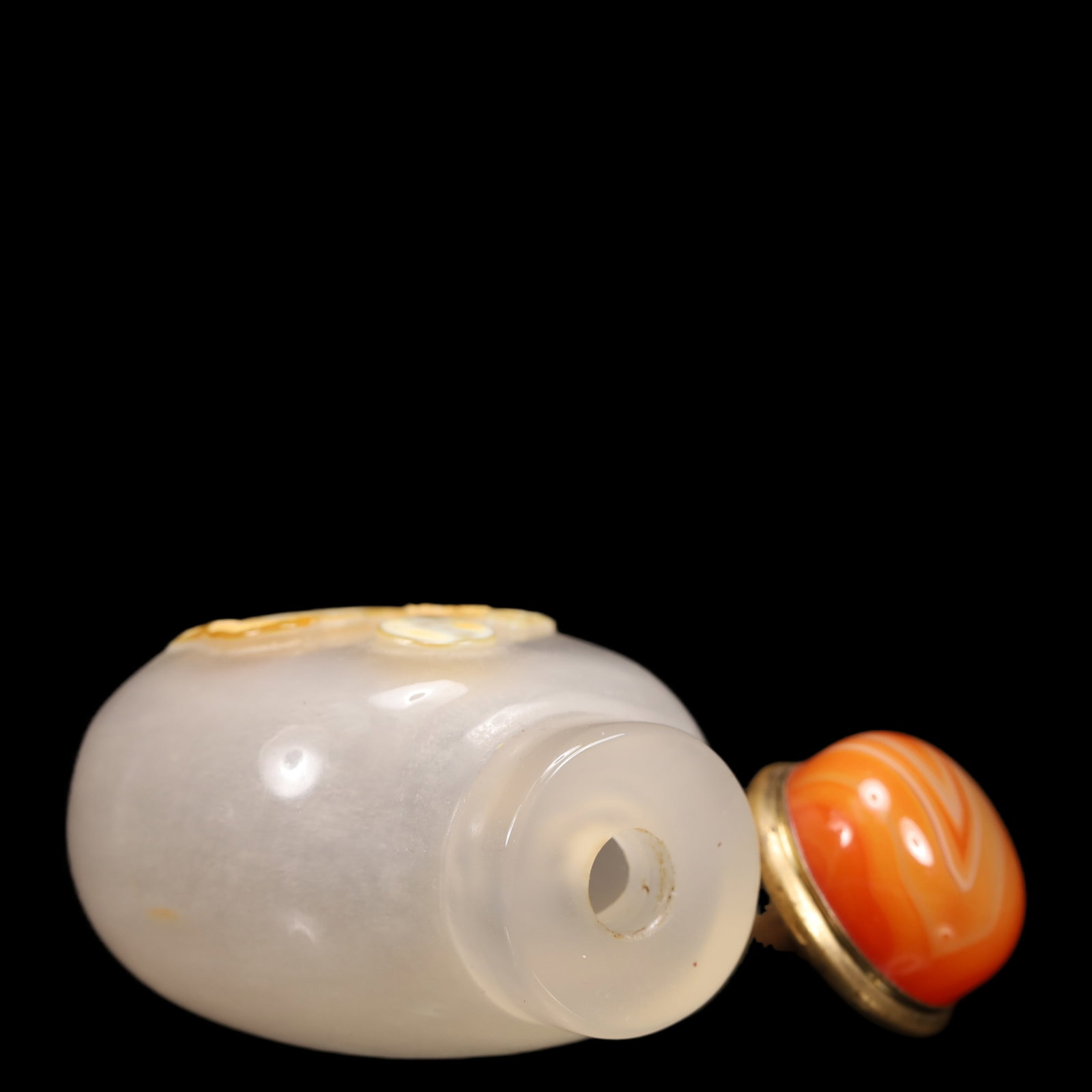 An Exquisite Agate Horse Pattern Snuff Bottle - 8