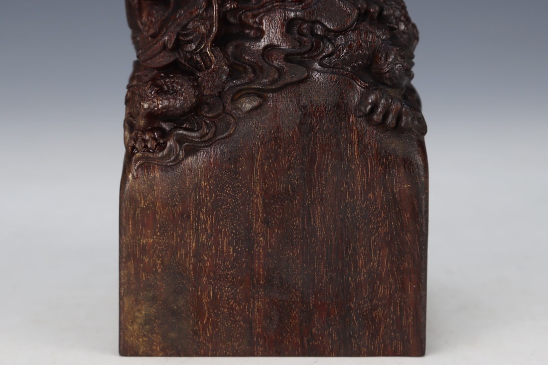 An Exquisite Eaglewood Dragon Pattern Seal - 5