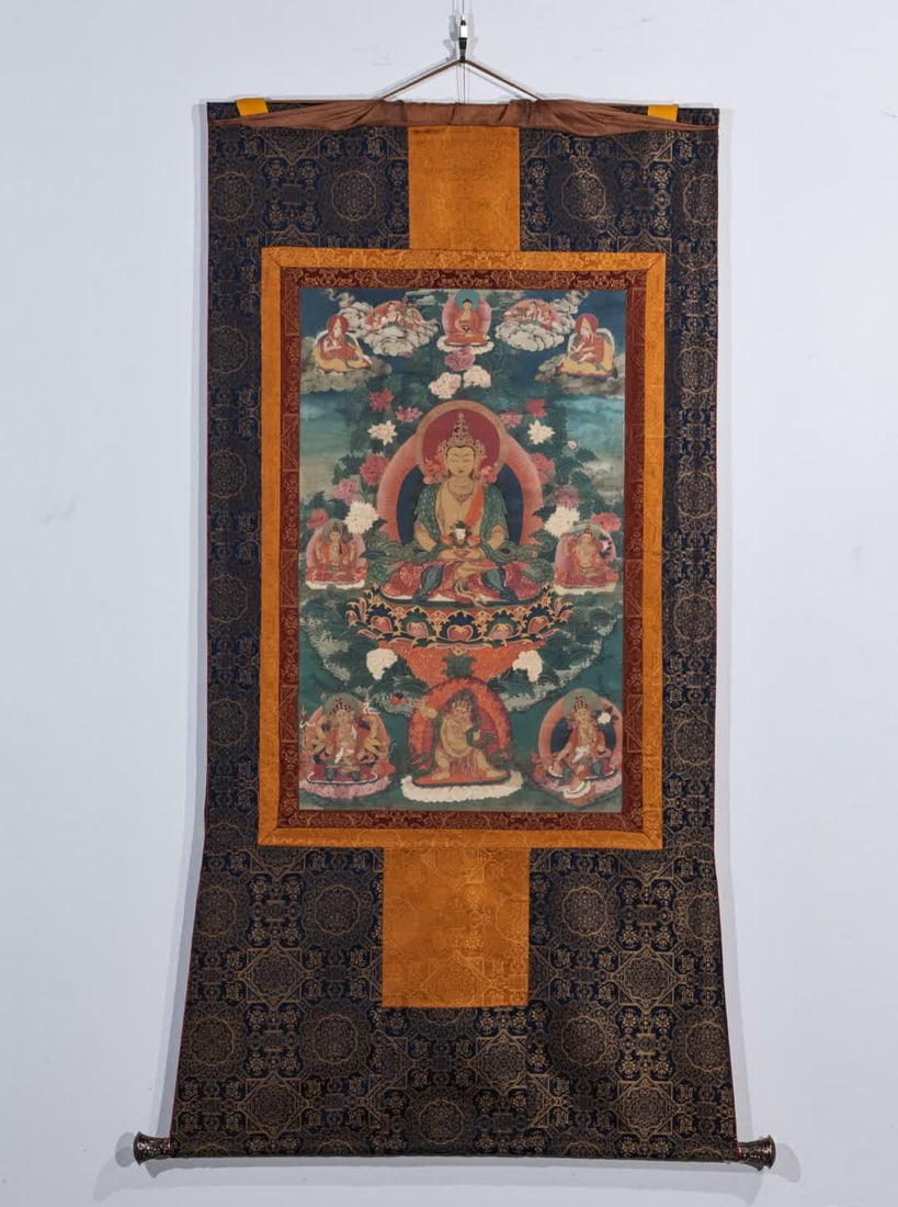A Qing Dynasty thangka (1 of 11)
