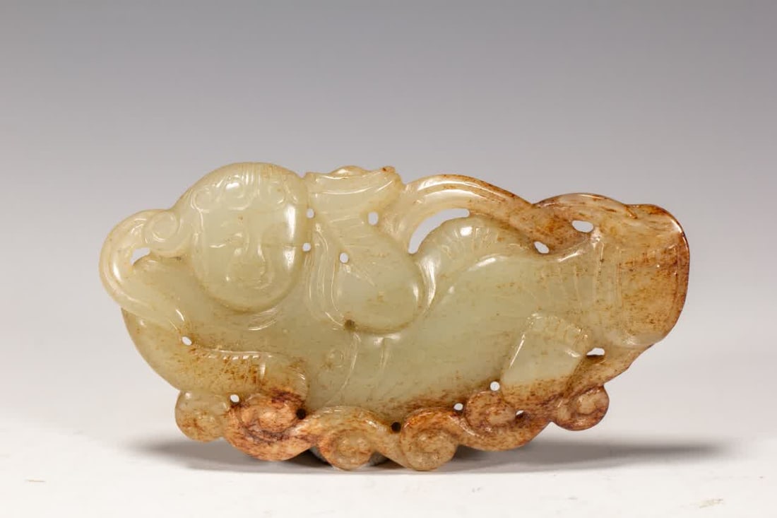 A Qing Dynasty Hetian jade boy (1 of 9)