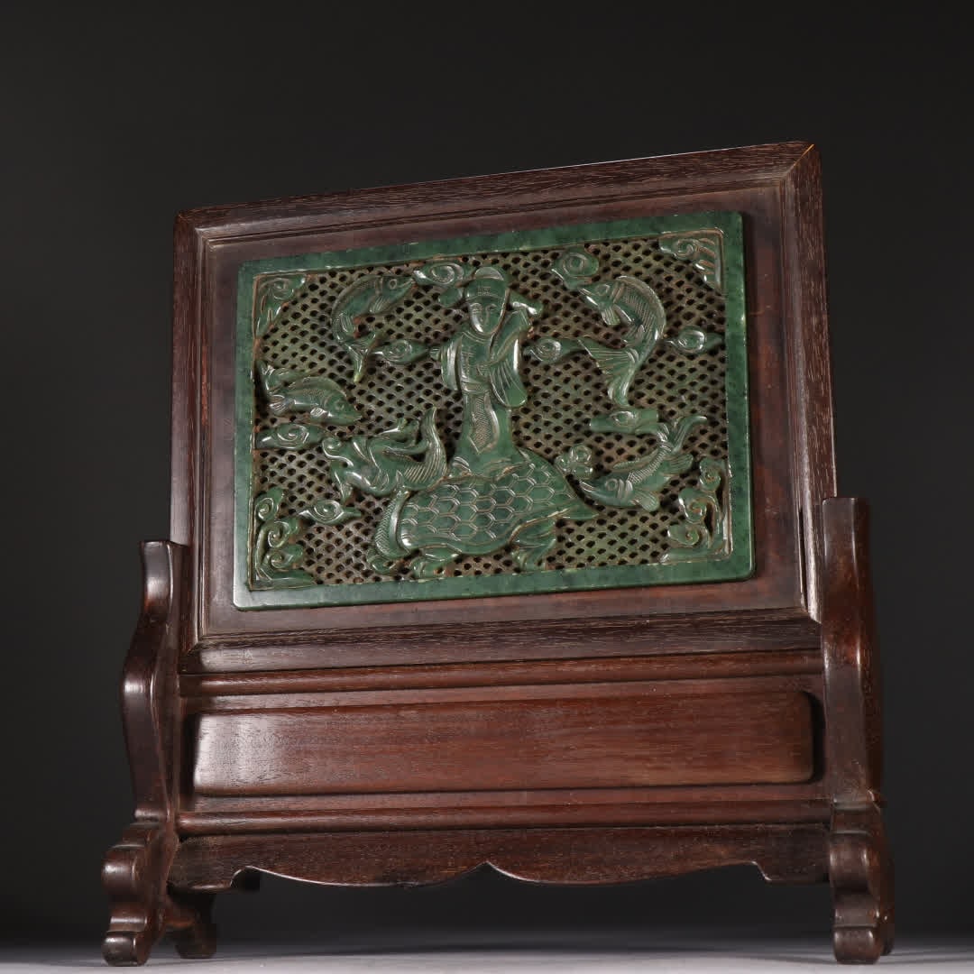 A Qing Dynasty jasper character story interlude (1 of 8)