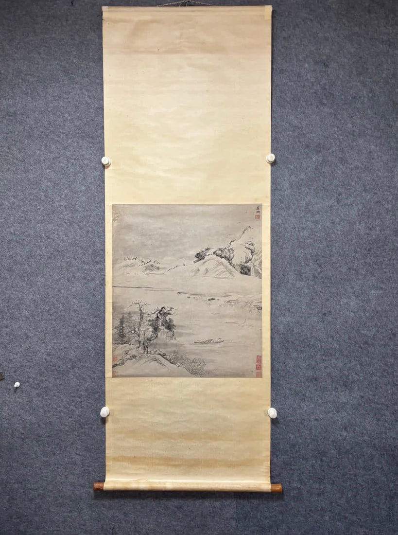 A landscape painting by Yao Tingmei (1 of 10)