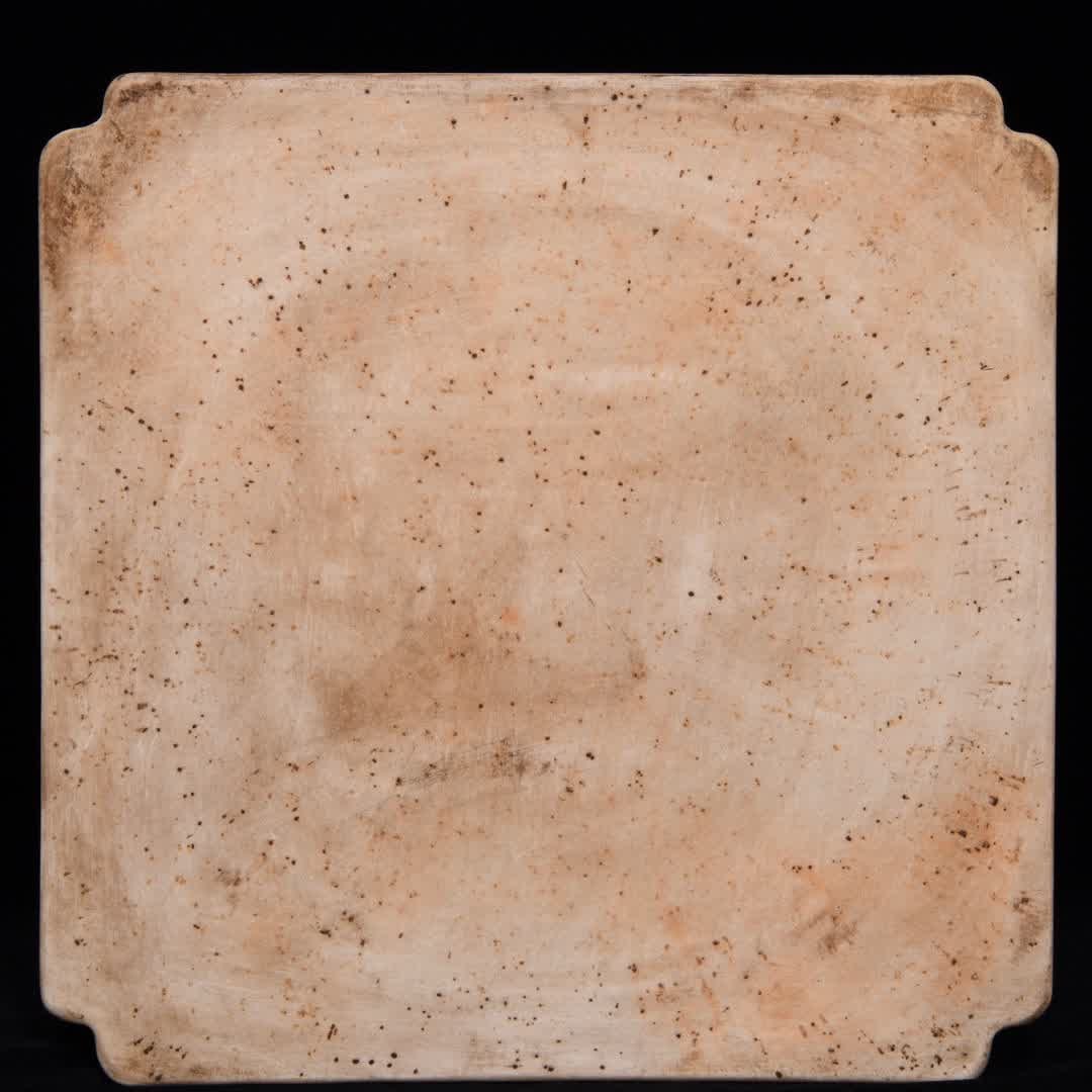 A Ming Dynasty mackerel algae pattern tea plate - 9
