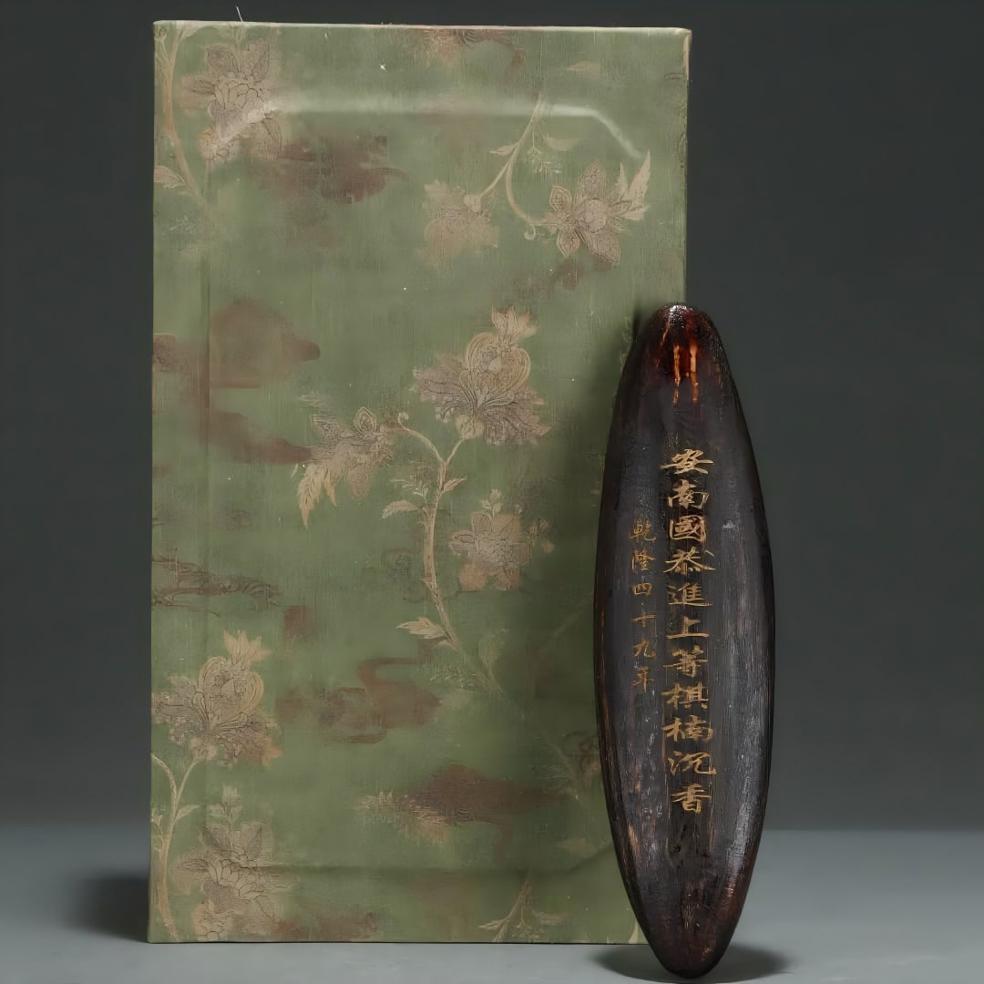 A piece of court agarwood pays tribute to the finest Qinan agarwood: The court agarwood pays tribute to the high-quality Qinan agarwood SIZE: H:25.5cm W:7.5cm (The Dimensions Of All Batches Are Manually Measured.If You Need More Detailed Information, Please Contact