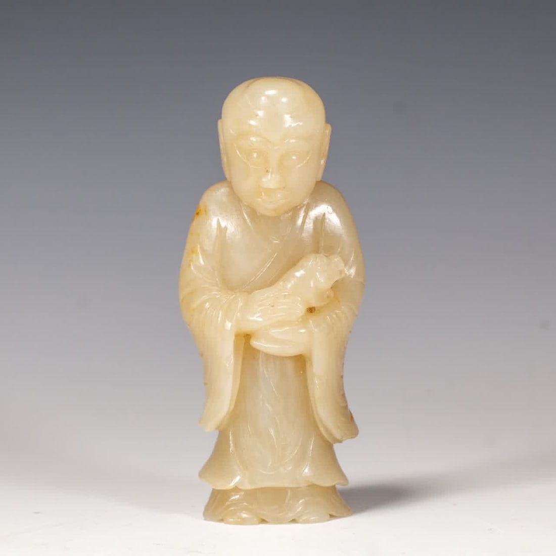 A Qing Dynasty Hetian jade figure (1 of 8)