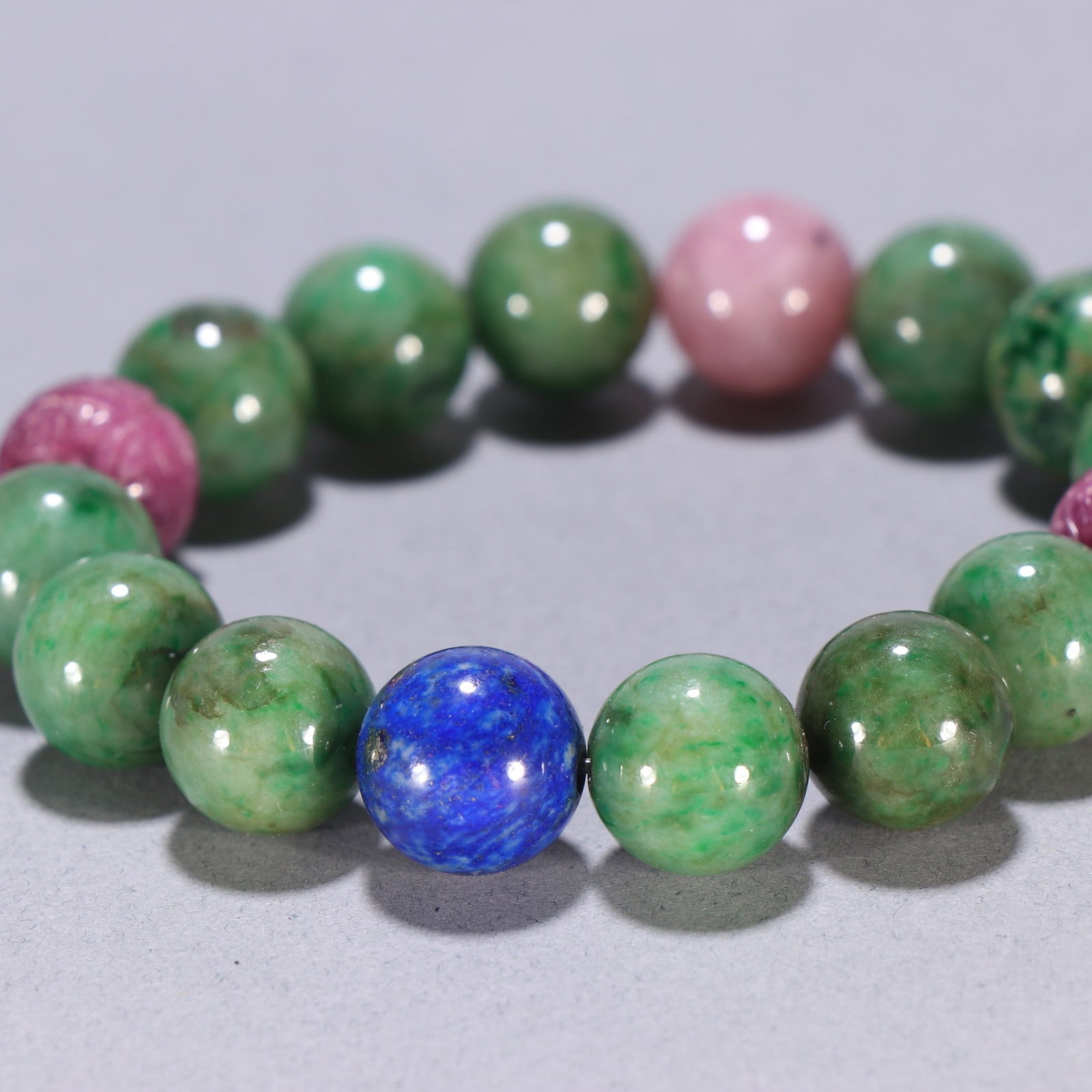 An Exquisite Jadeite Bracelets - 6