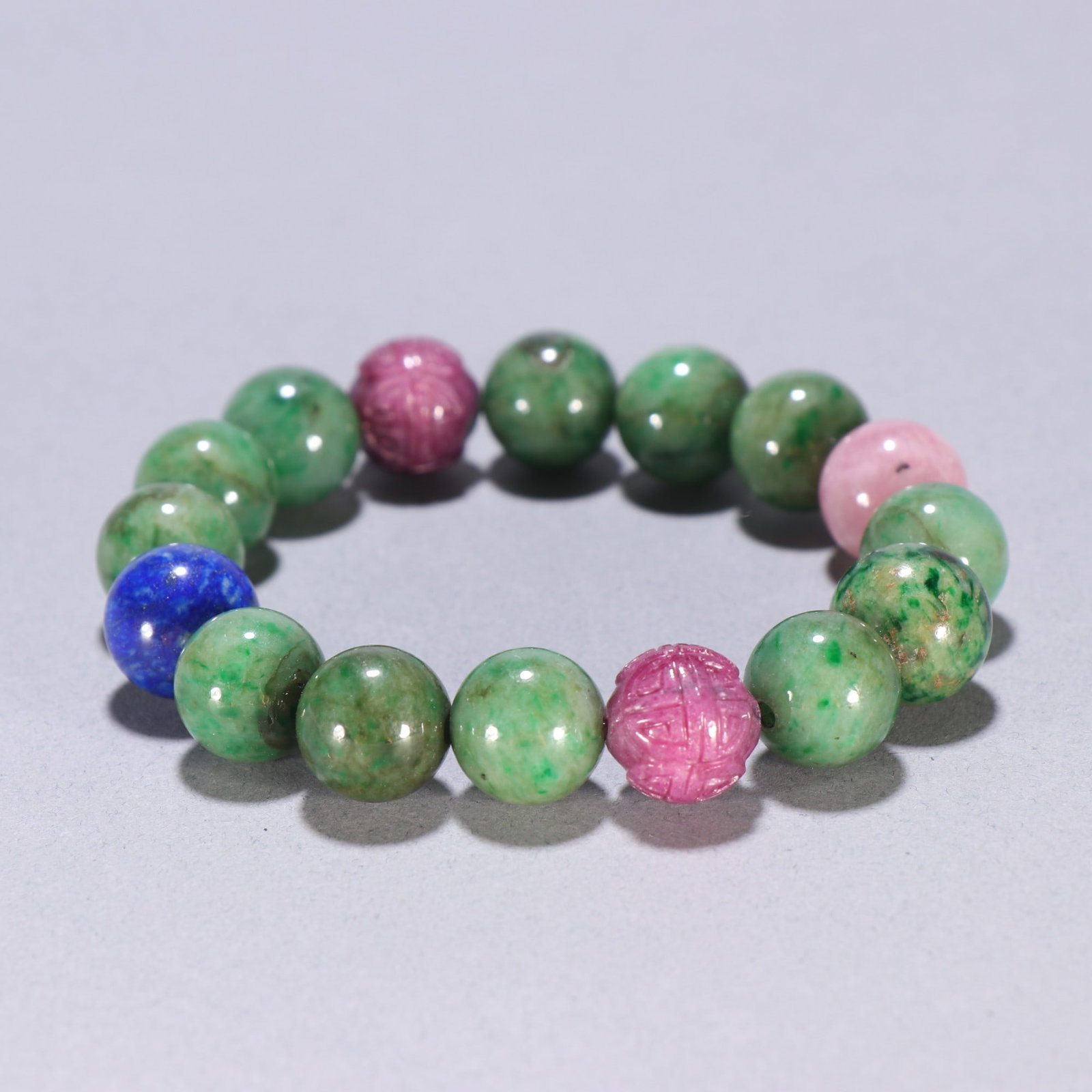 An Exquisite Jadeite Bracelets - 7